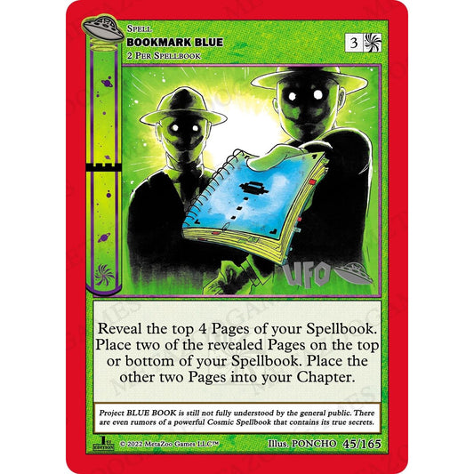 Image for Bookmark Blue (045/165) (UFOFE-SP) - MetaZoo