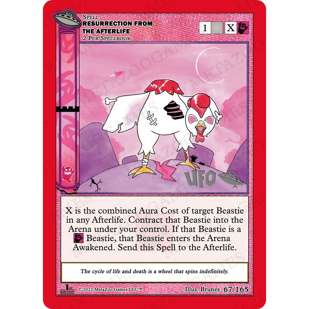 Image for Resurrection From The Afterlife (067/165) (UFOFE-SP) - MetaZoo