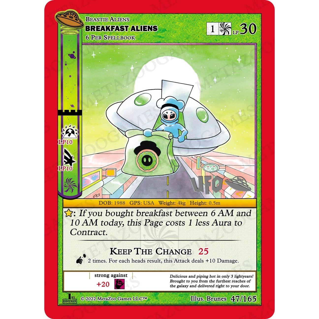 Image for Breakfast Aliens (047/165) (UFOFE-SP) - MetaZoo