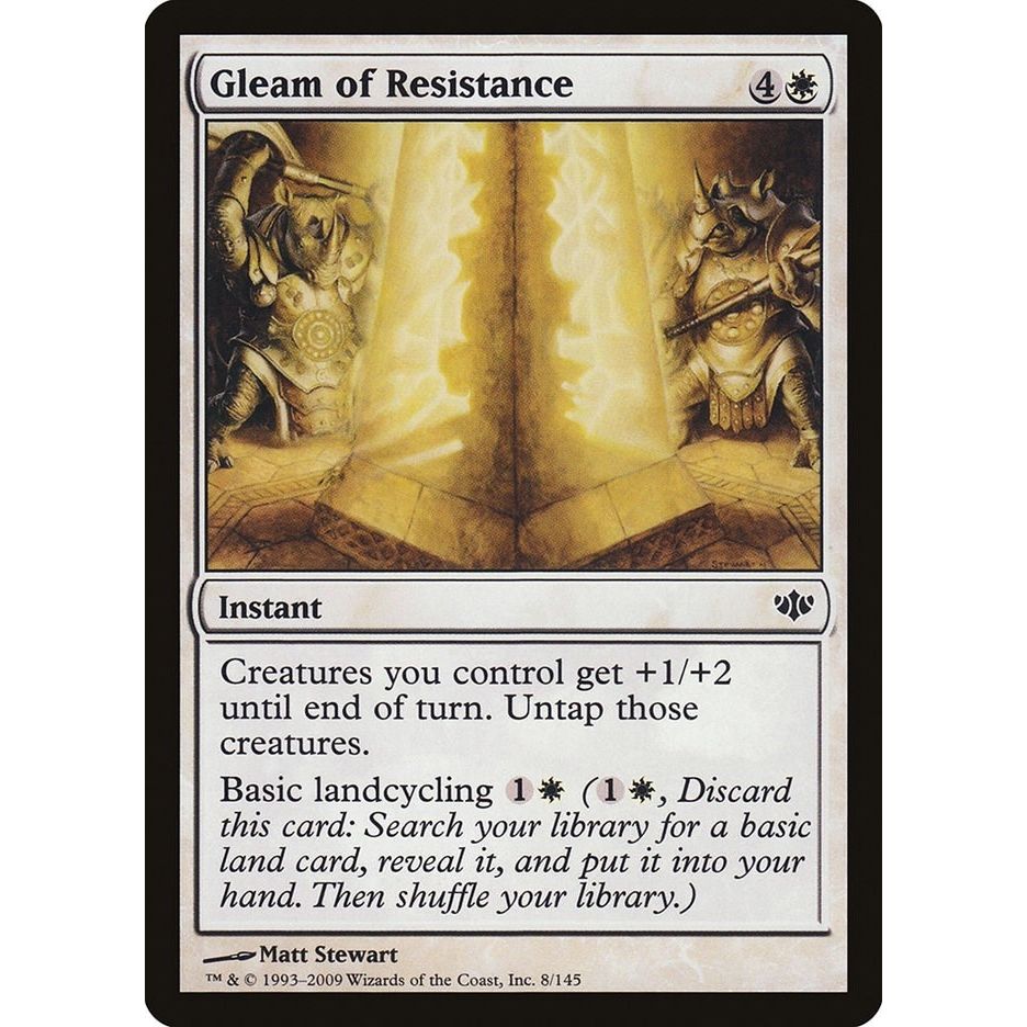 Image for Gleam of Resistance (8) (CON) - Magic: The Gathering