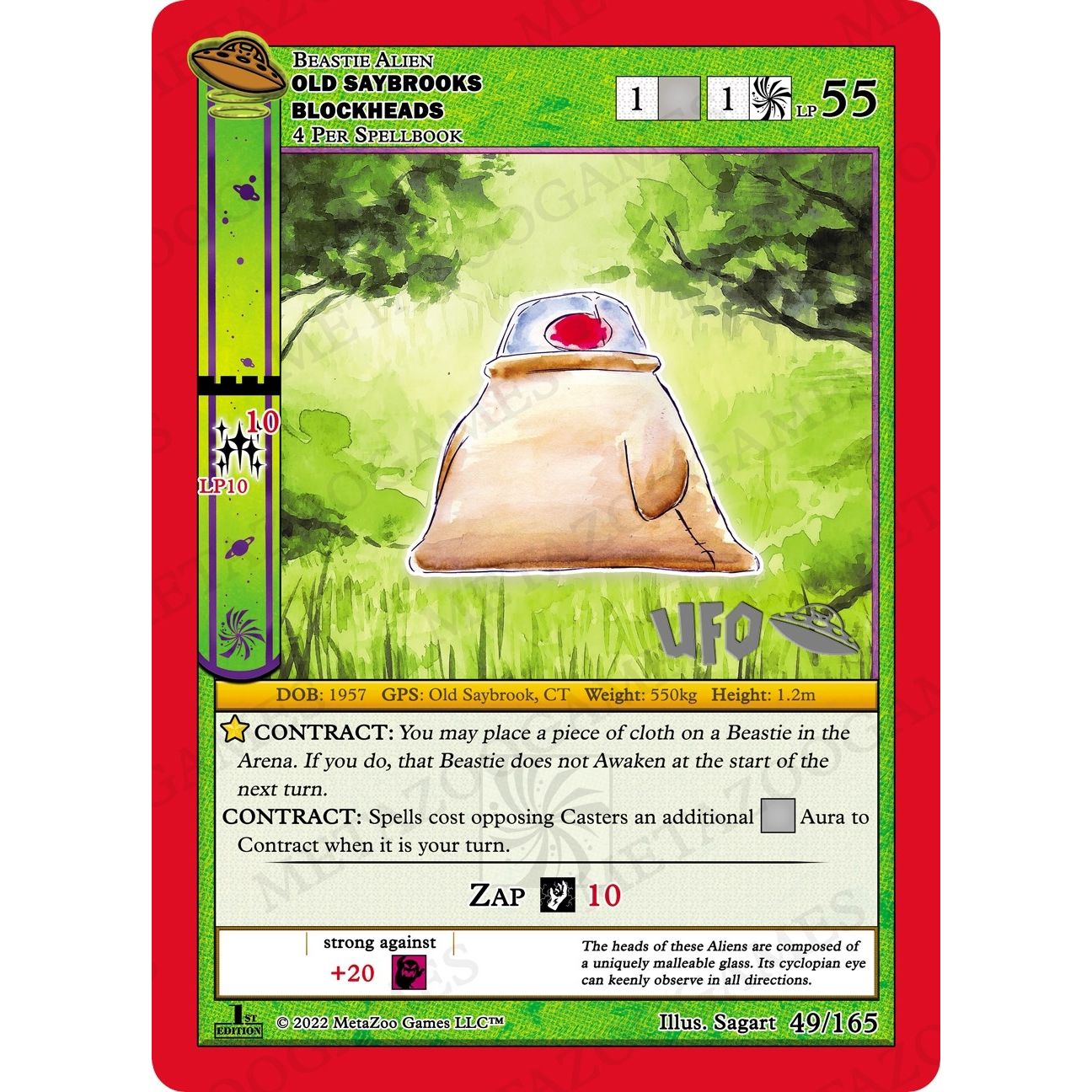 Image for Old Saybrooks Blockheads (049/165) (UFOFE-SP) - MetaZoo