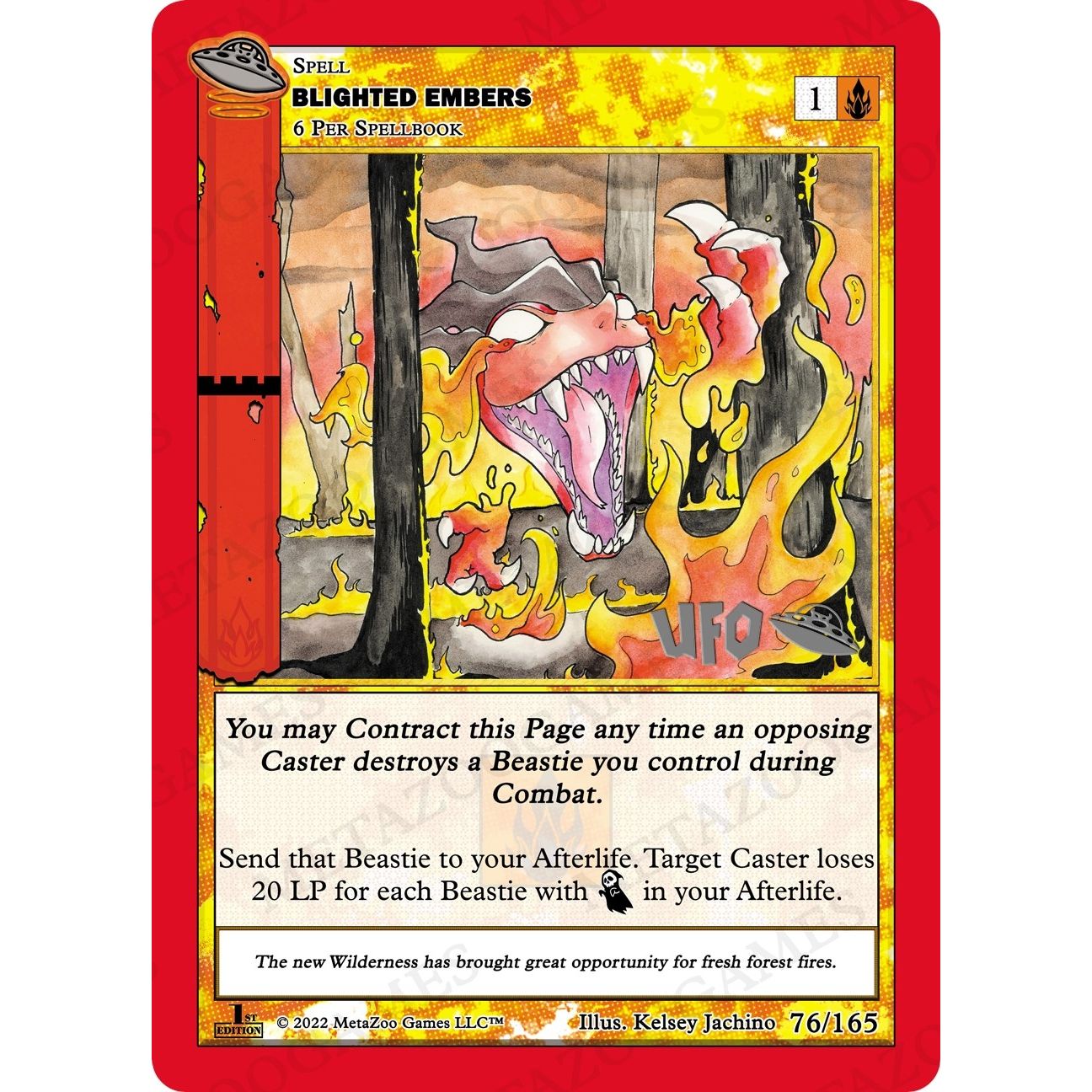 Image for Blighted Embers (076/165) (UFOFE-SP) - MetaZoo