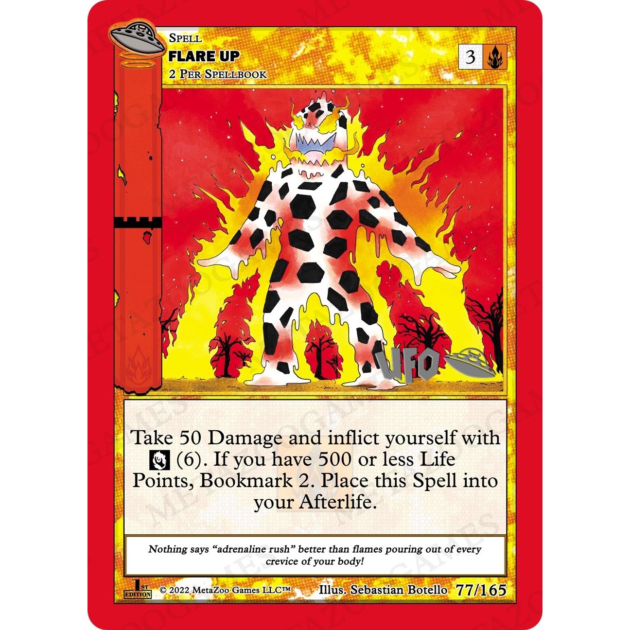Image for Flare Up (077/165) (UFOFE-SP) - MetaZoo