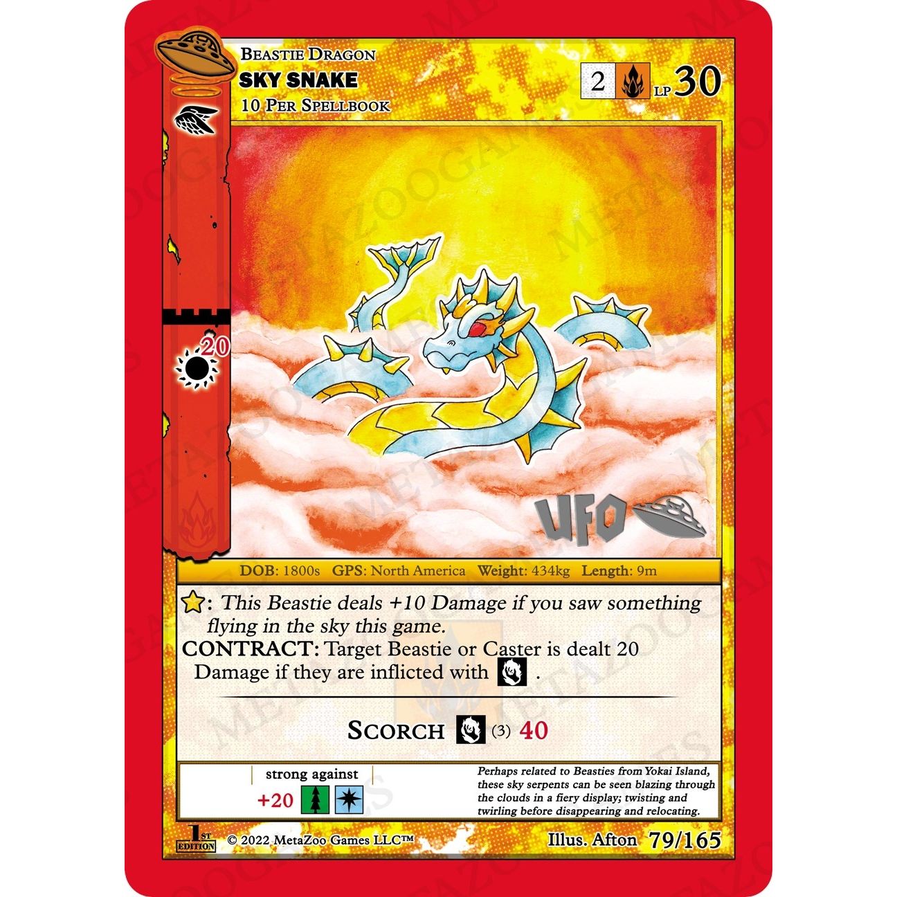 Image for Sky Snake (079/165) (UFOFE-SP) - MetaZoo