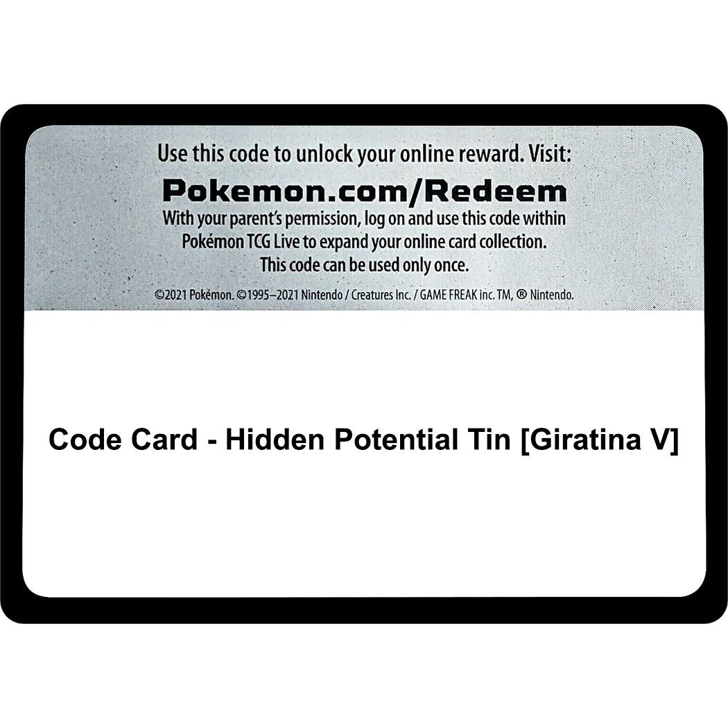 Image for Code Card - Hidden Potential Tin [Giratina V] (MCAP) - Pokemon