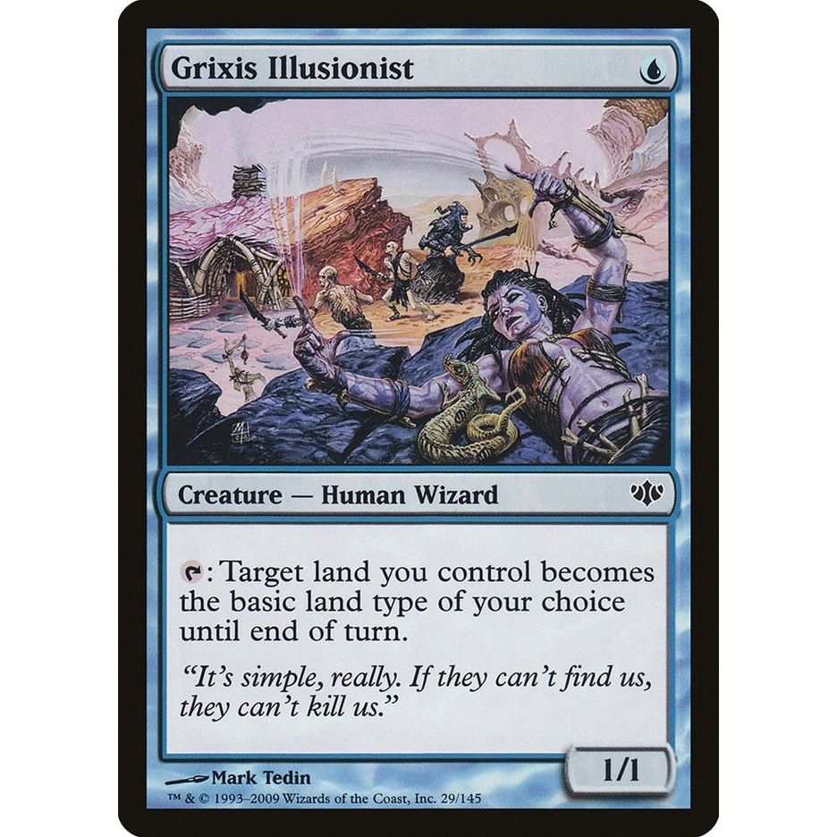 Image for Grixis Illusionist (29) (CON) - Magic: The Gathering