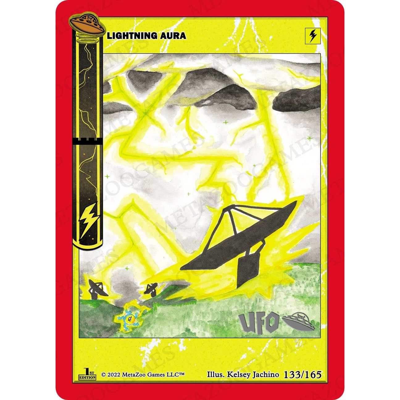 Image for Lightning Aura (133/165) (UFOFE-SP) - MetaZoo