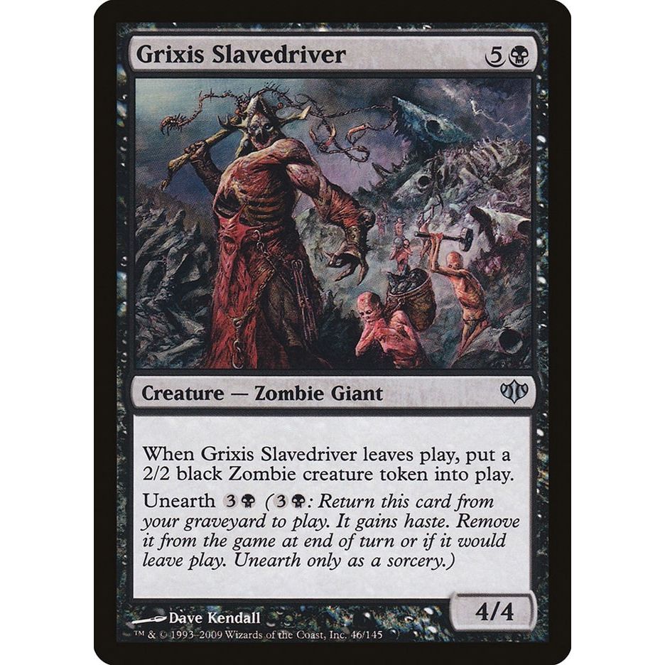 Image for Grixis Slavedriver (46) (CON) - Magic: The Gathering