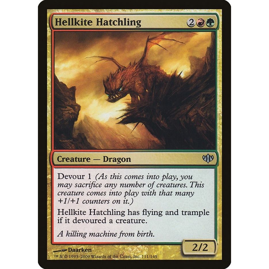 Image for Hellkite Hatchling (111) (CON) - Magic: The Gathering