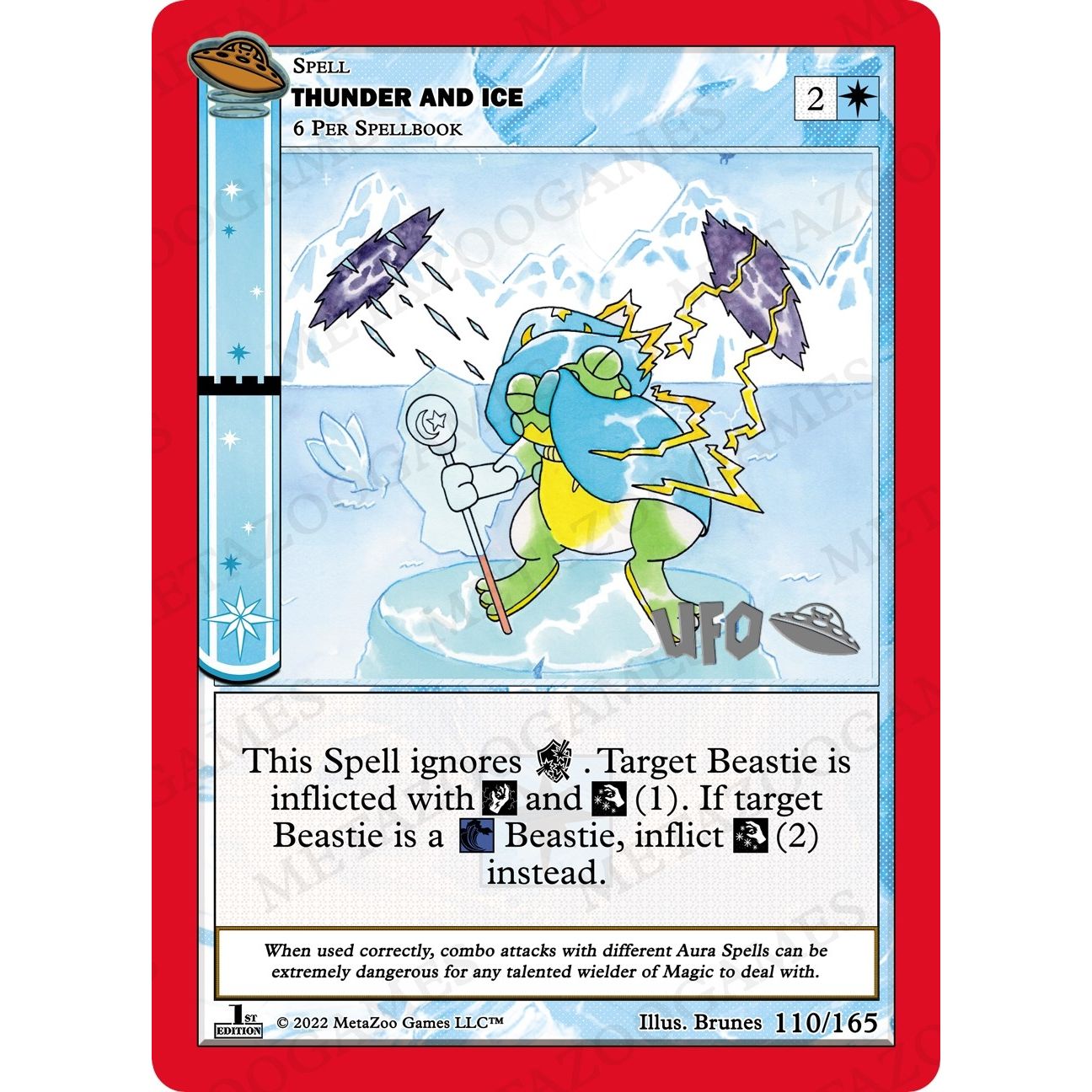 Image for Thunder and Ice (110/165) (UFOFE-SP) - MetaZoo