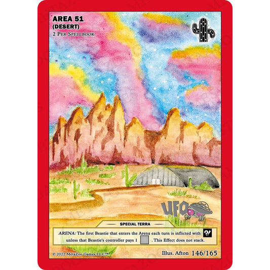 Image for Area 51 (Desert) (146/165) (UFOFE-SP) - MetaZoo