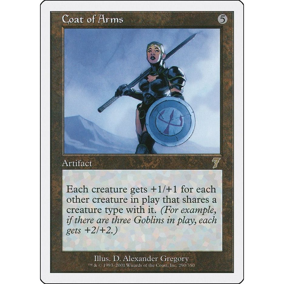 Image for Coat of Arms (290) (7ED) - Magic: The Gathering
