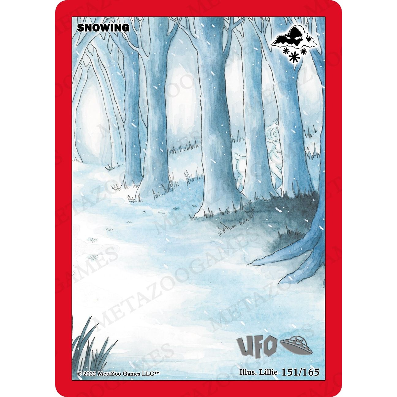 Image for Snowing (151/165) (UFOFE-SP) - MetaZoo