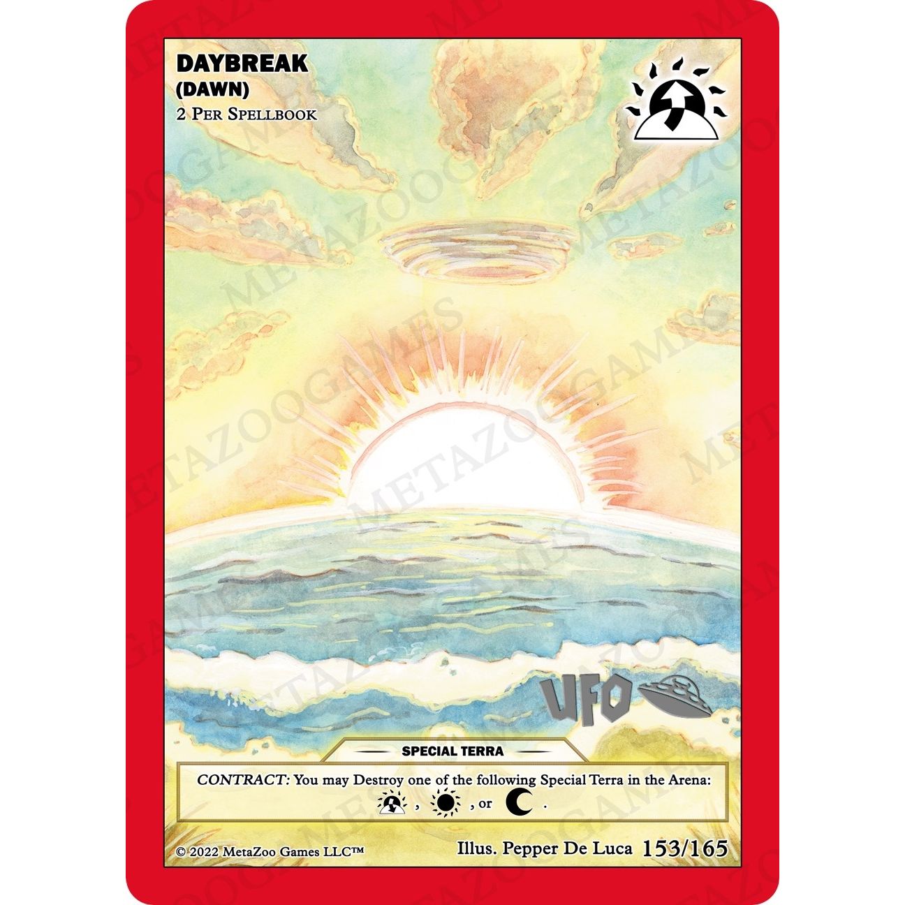 Image for Daybreak (Dawn) (153/165) (UFOFE-SP) - MetaZoo