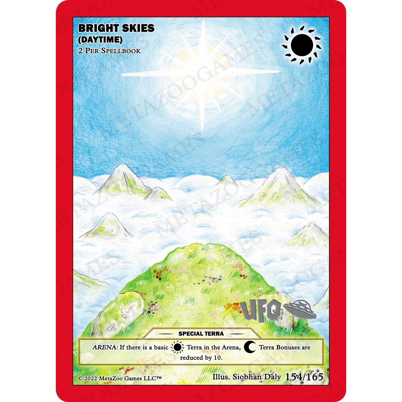 Image for Bright Skies (Daytime) (154/165) (UFOFE-SP) - MetaZoo