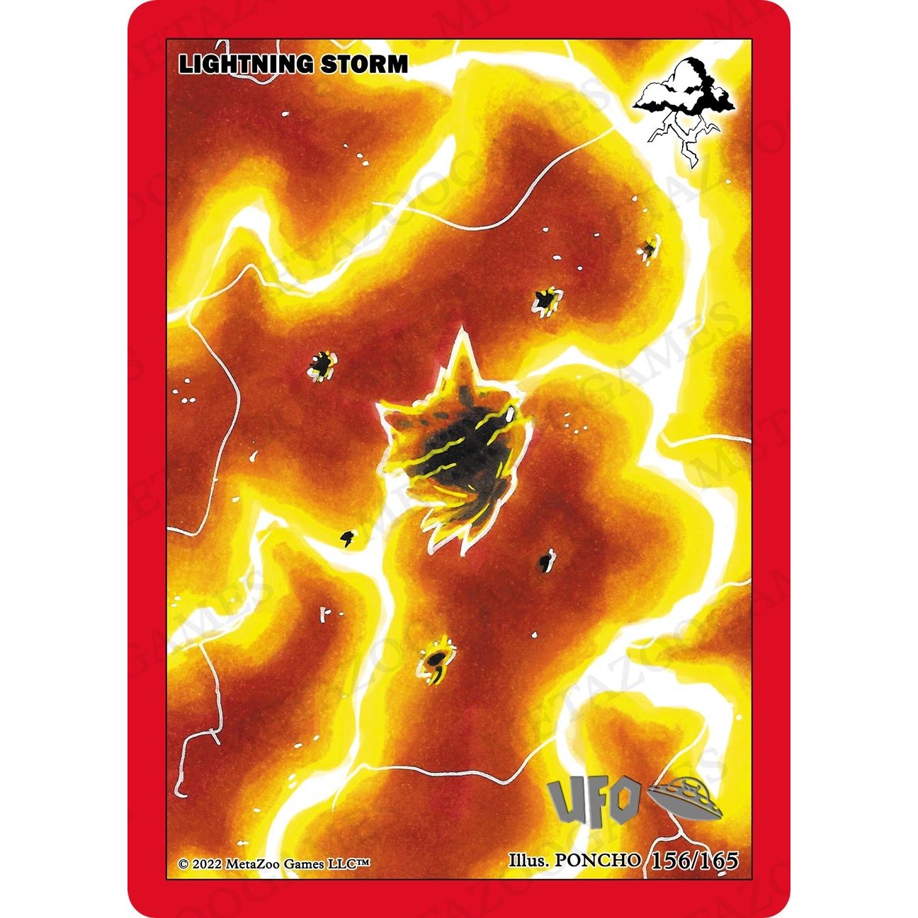Image for Lightning Storm (156/165) (UFOFE-SP) - MetaZoo