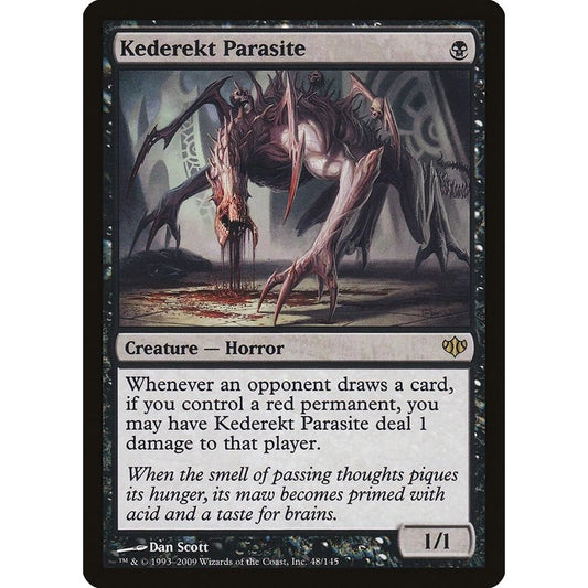 Image for Kederekt Parasite (48) (CON) - Magic: The Gathering