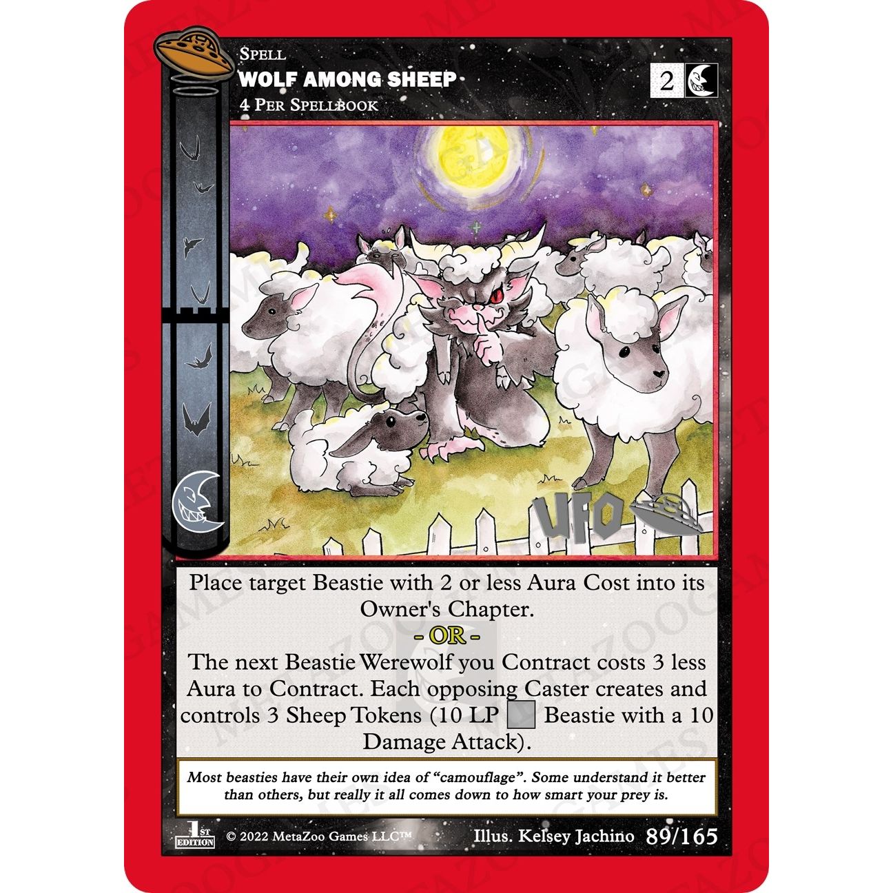 Image for Wolf Among Sheep (089/165) (UFOFE-SP) - MetaZoo