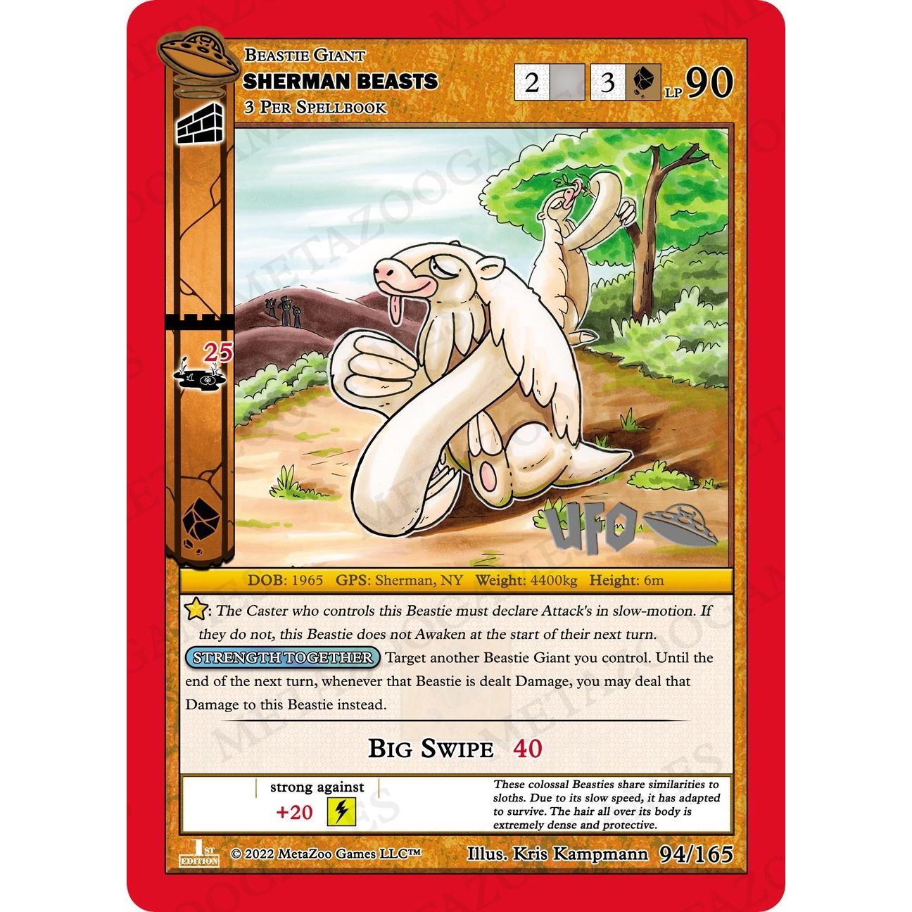 Image for Sherman Beasts (094/165) (UFOFE-SP) - MetaZoo