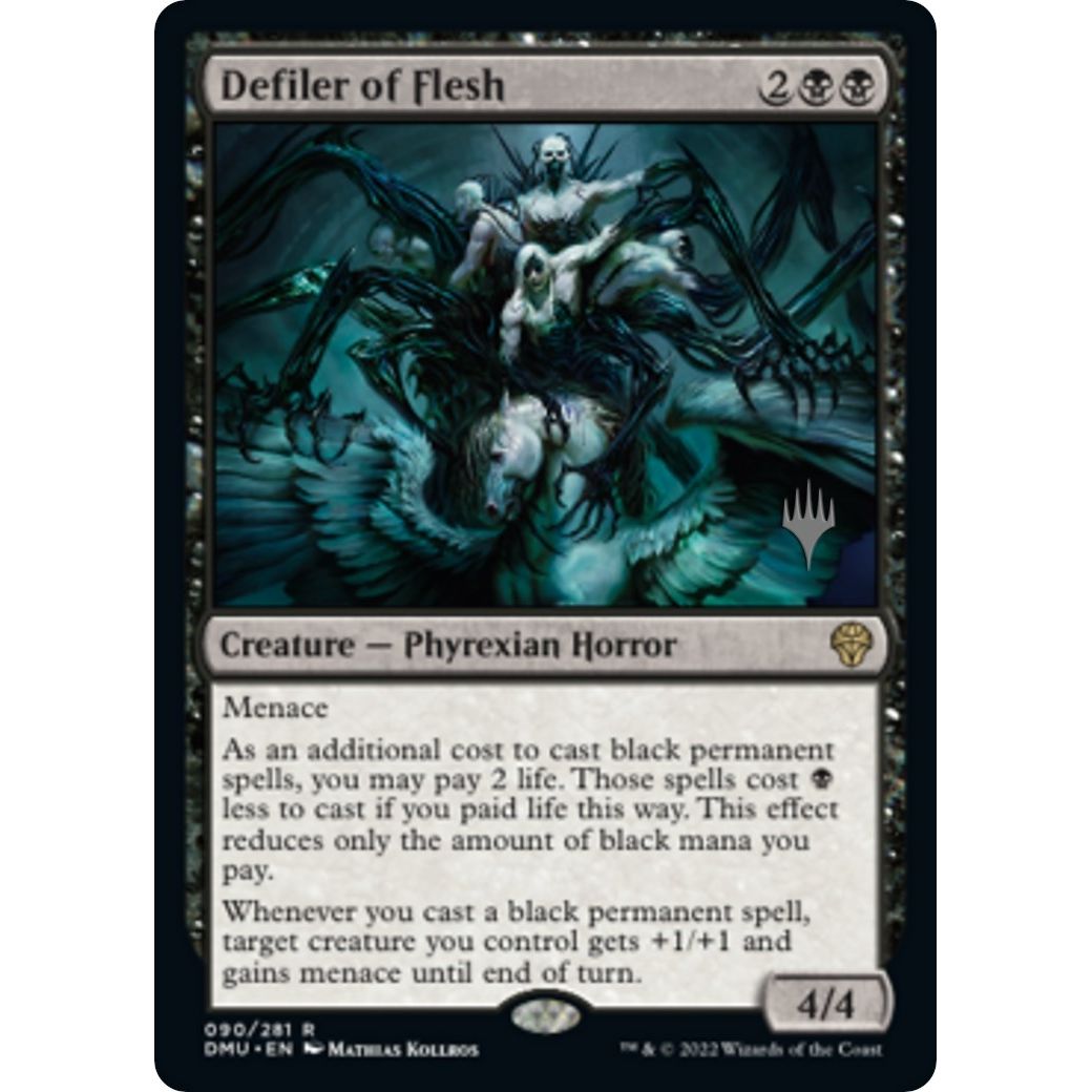 Image for Defiler of Flesh (90) (PPDMU) - Magic: The Gathering
