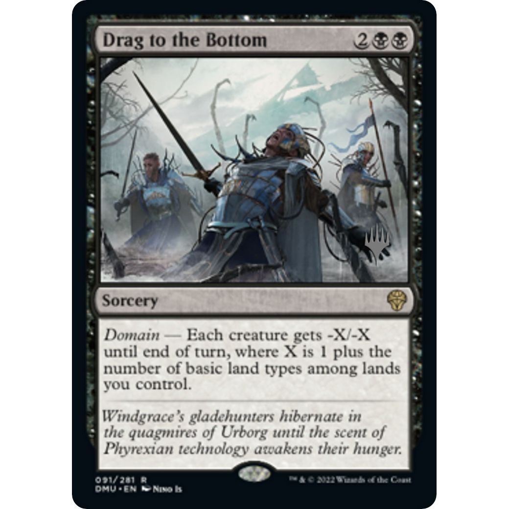 Image for Drag to the Bottom (91) (PPDMU) - Magic: The Gathering