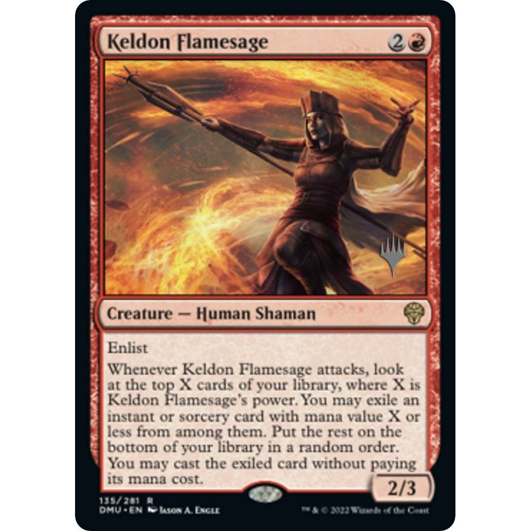 Image for Keldon Flamesage (135) (PPDMU) - Magic: The Gathering