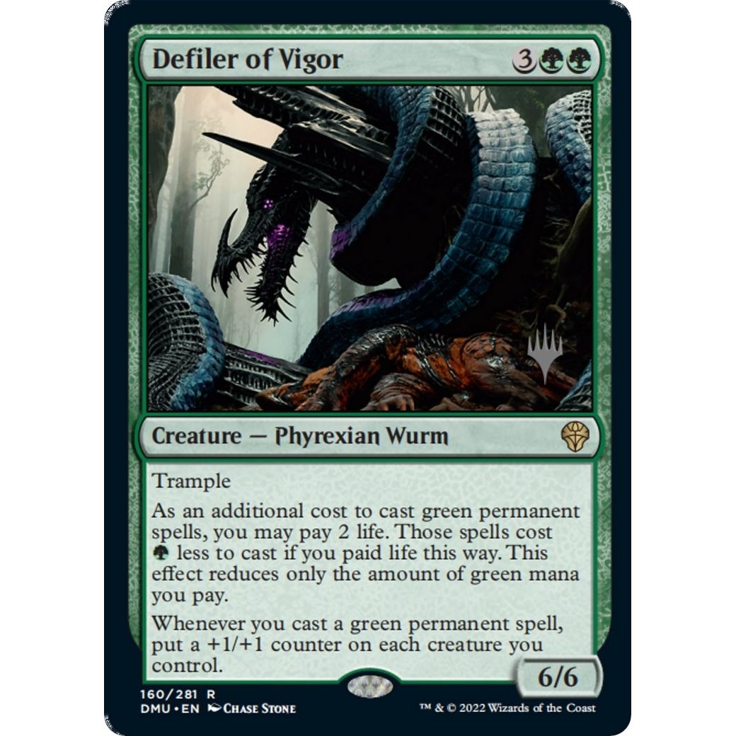Image for Defiler of Vigor (160) (PPDMU) - Magic: The Gathering