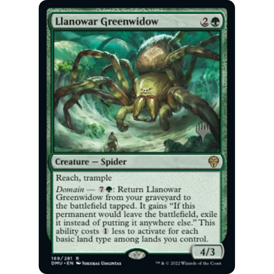 Image for Llanowar Greenwidow (169) (PPDMU) - Magic: The Gathering