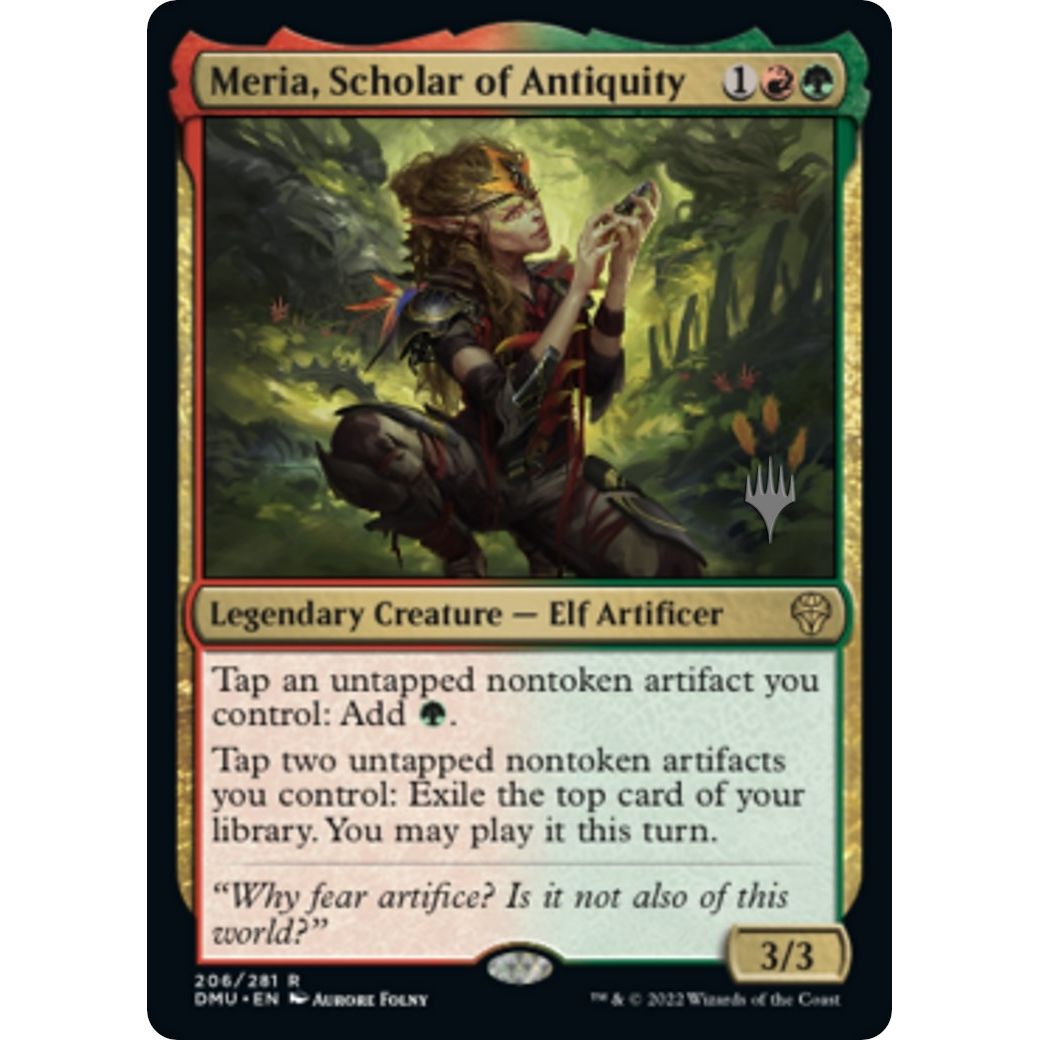 Image for Meria, Scholar of Antiquity (206) (PPDMU) - Magic: The Gathering