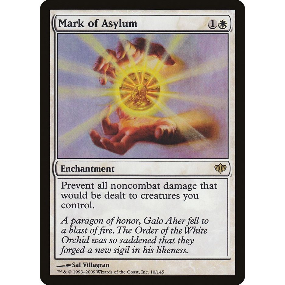 Image for Mark of Asylum (10) (CON) - Magic: The Gathering