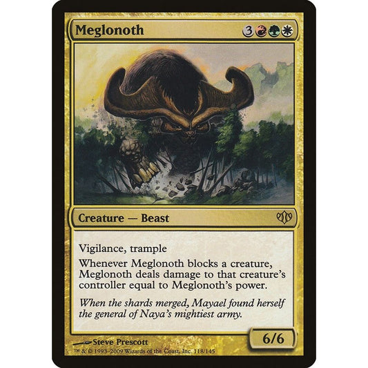 Image for Meglonoth (118) (CON) - Magic: The Gathering