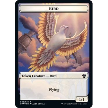 Image for Bird (002) // Elemental Double-Sided Token (2 // 11) (DMU) - Magic: The Gathering
