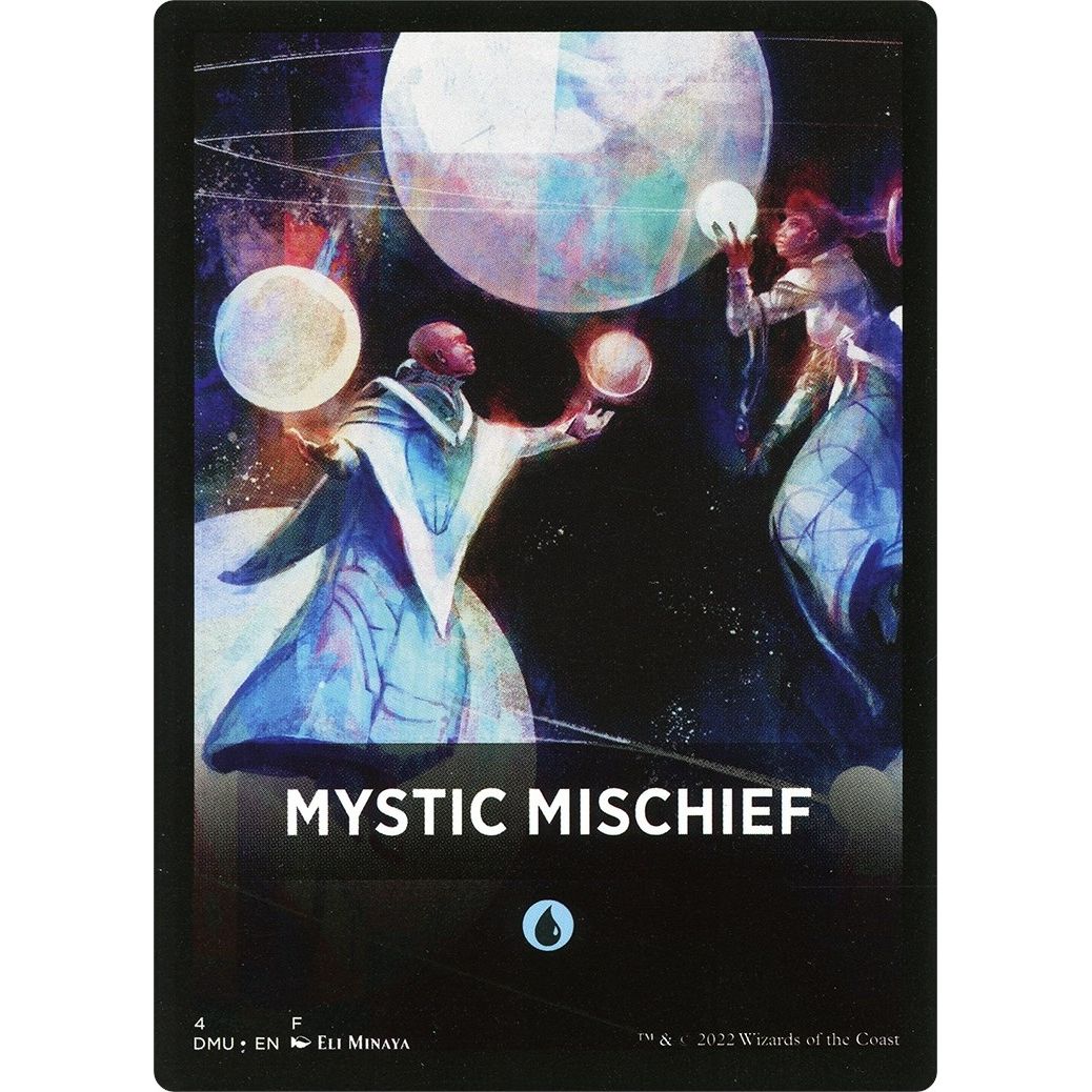Image for Mystic Mischief Theme Card (4) (DMU) - Magic: The Gathering