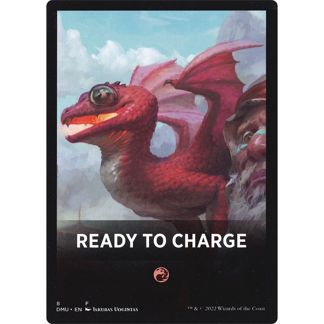 Image for Ready to Charge Theme Card (8) (DMU) - Magic: The Gathering