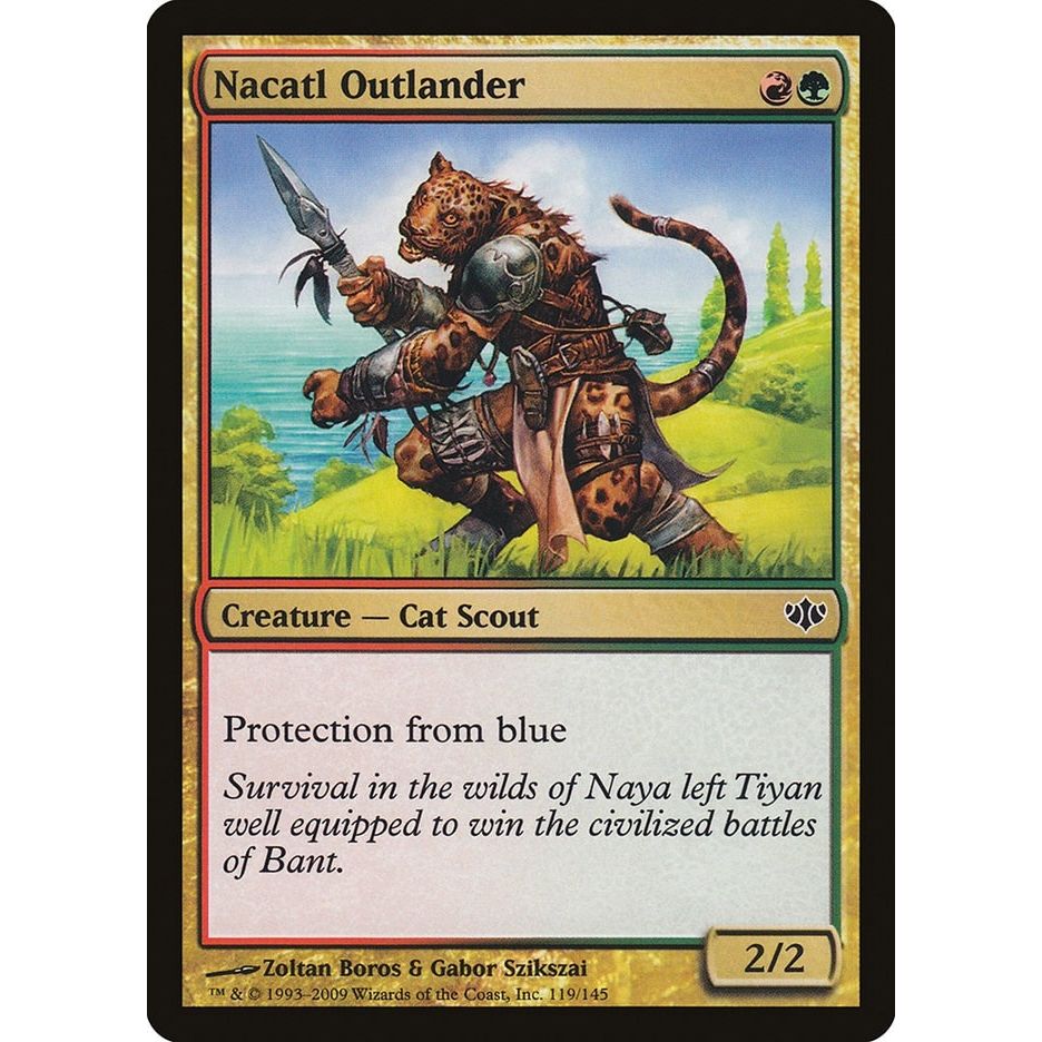 Image for Nacatl Outlander (119) (CON) - Magic: The Gathering