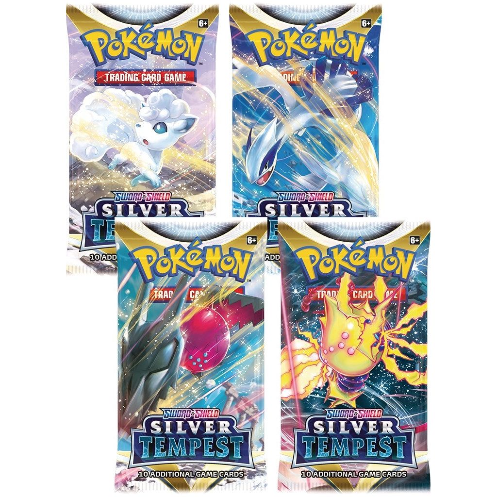 Image for Silver Tempest Booster Pack Art Bundle [Set of 4] - Pokemon