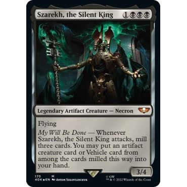 Image for Szarekh, the Silent King (170) (40K) - Magic: The Gathering