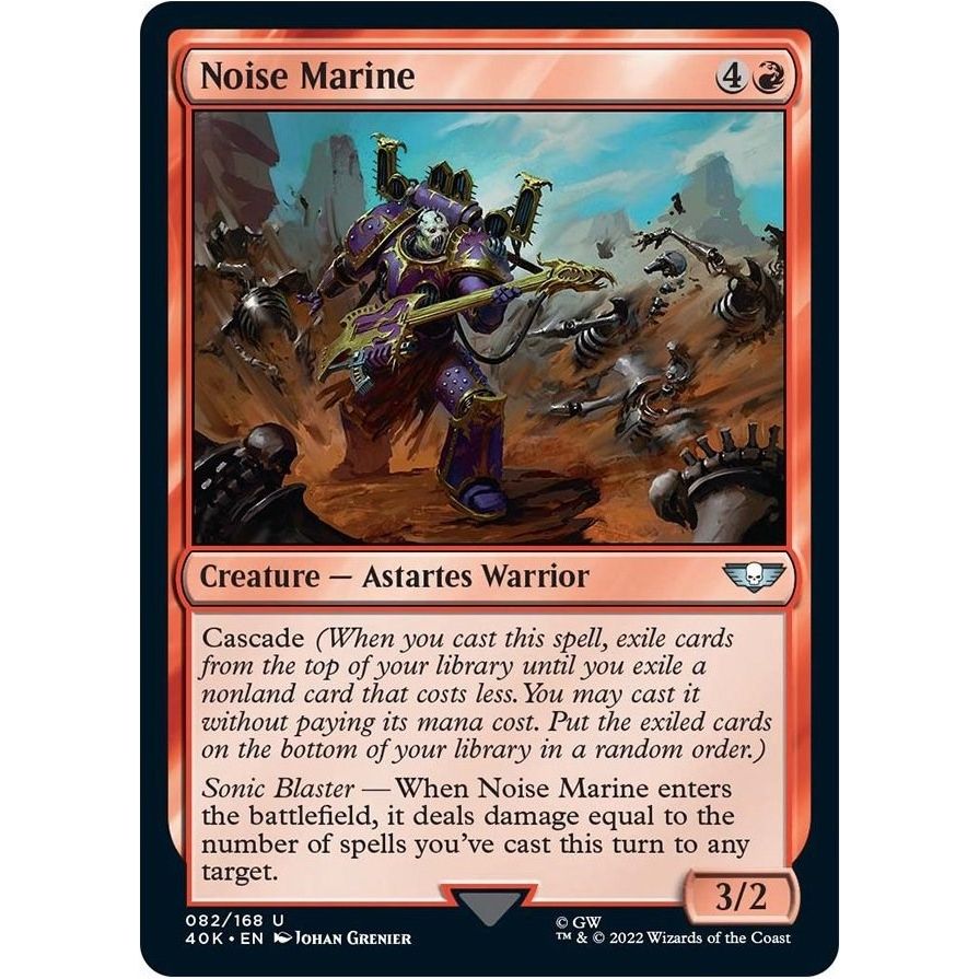 Image for Noise Marine (82) (40K) - Magic: The Gathering