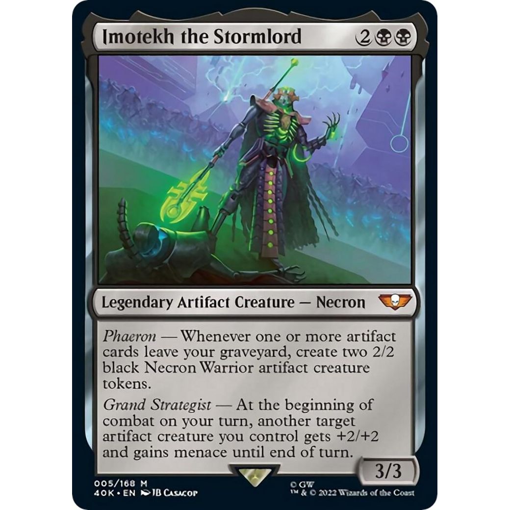 Image for Imotekh the Stormlord (Surge Foil) (5) (40K) - Magic: The Gathering