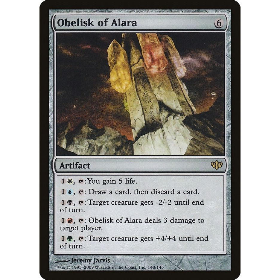 Image for Obelisk of Alara (140) (CON) - Magic: The Gathering