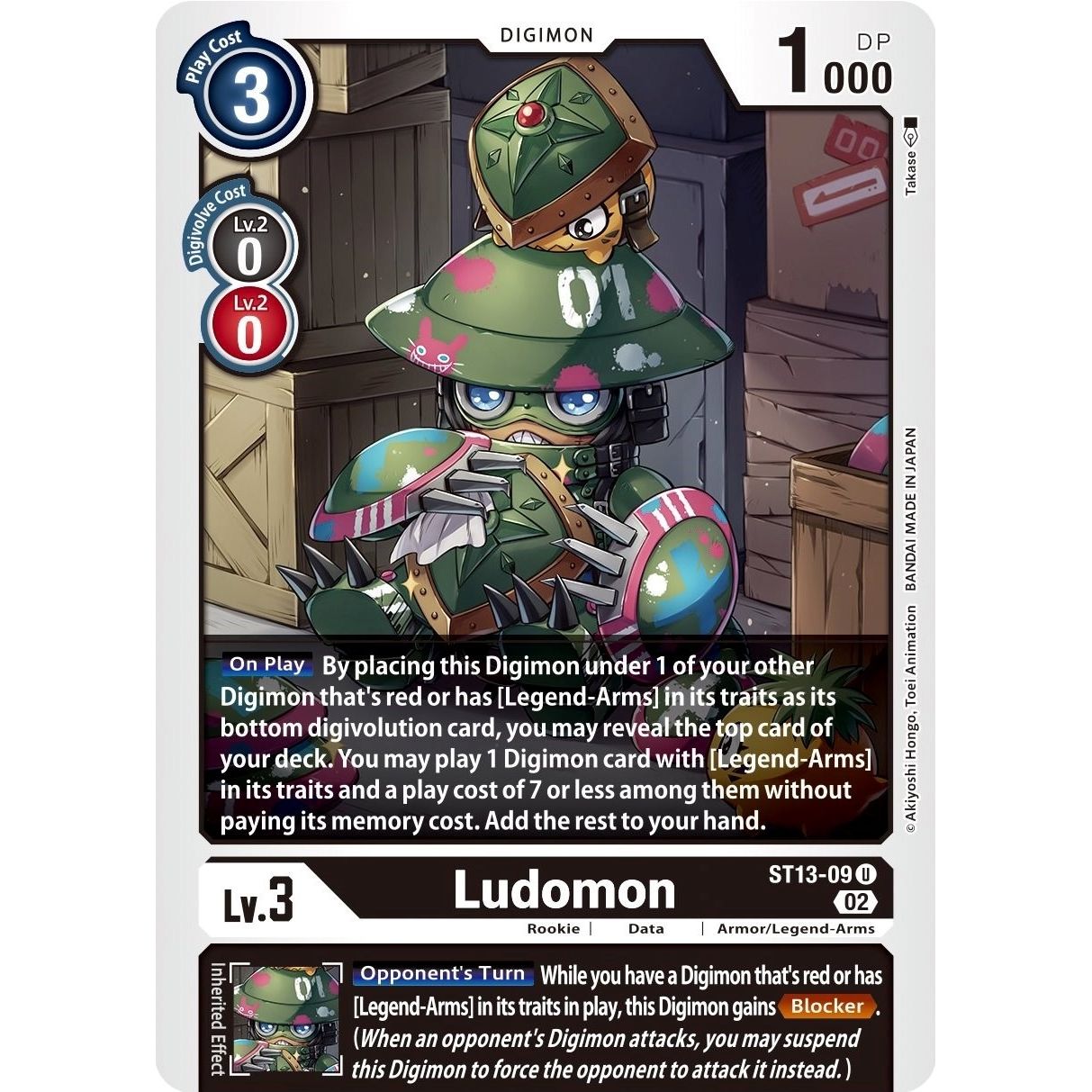 Image for Ludomon (ST13-09 U) (ST-13) - Digimon Card Game