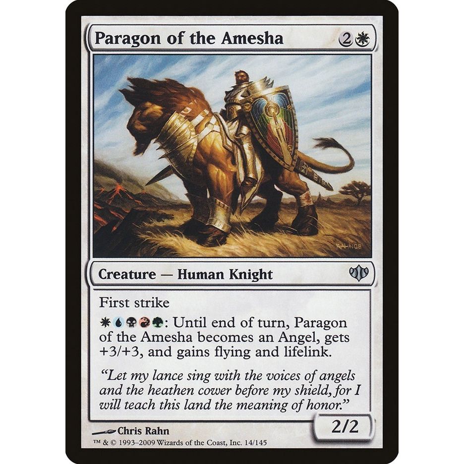 Image for Paragon of the Amesha (14) (CON) - Magic: The Gathering