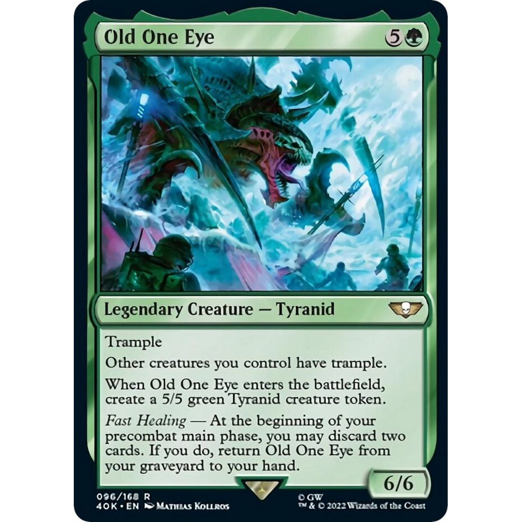 Image for Old One Eye (96) (40K) - Magic: The Gathering