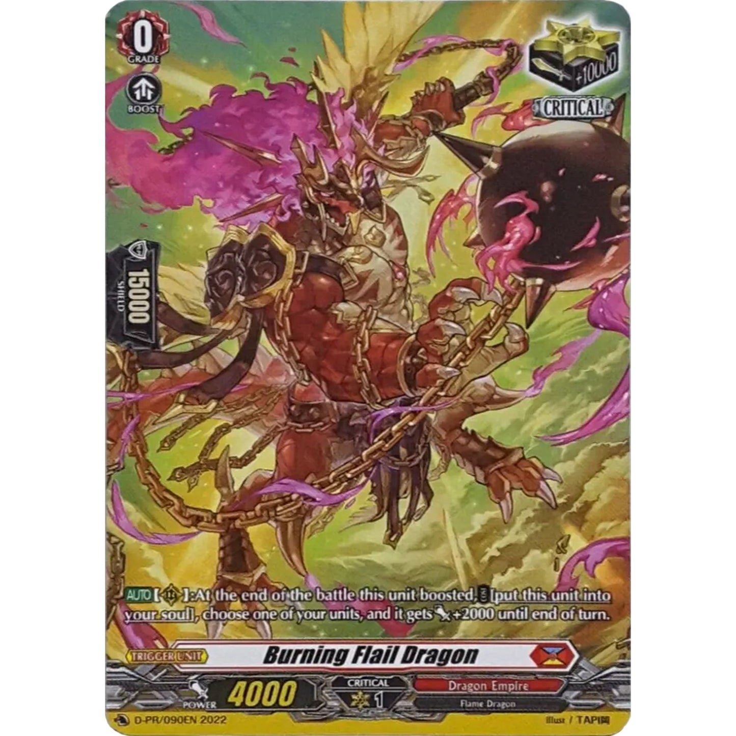 Image for Burning Flail Dragon (090) (D-PR/090) (D-PR) - Cardfight Vanguard