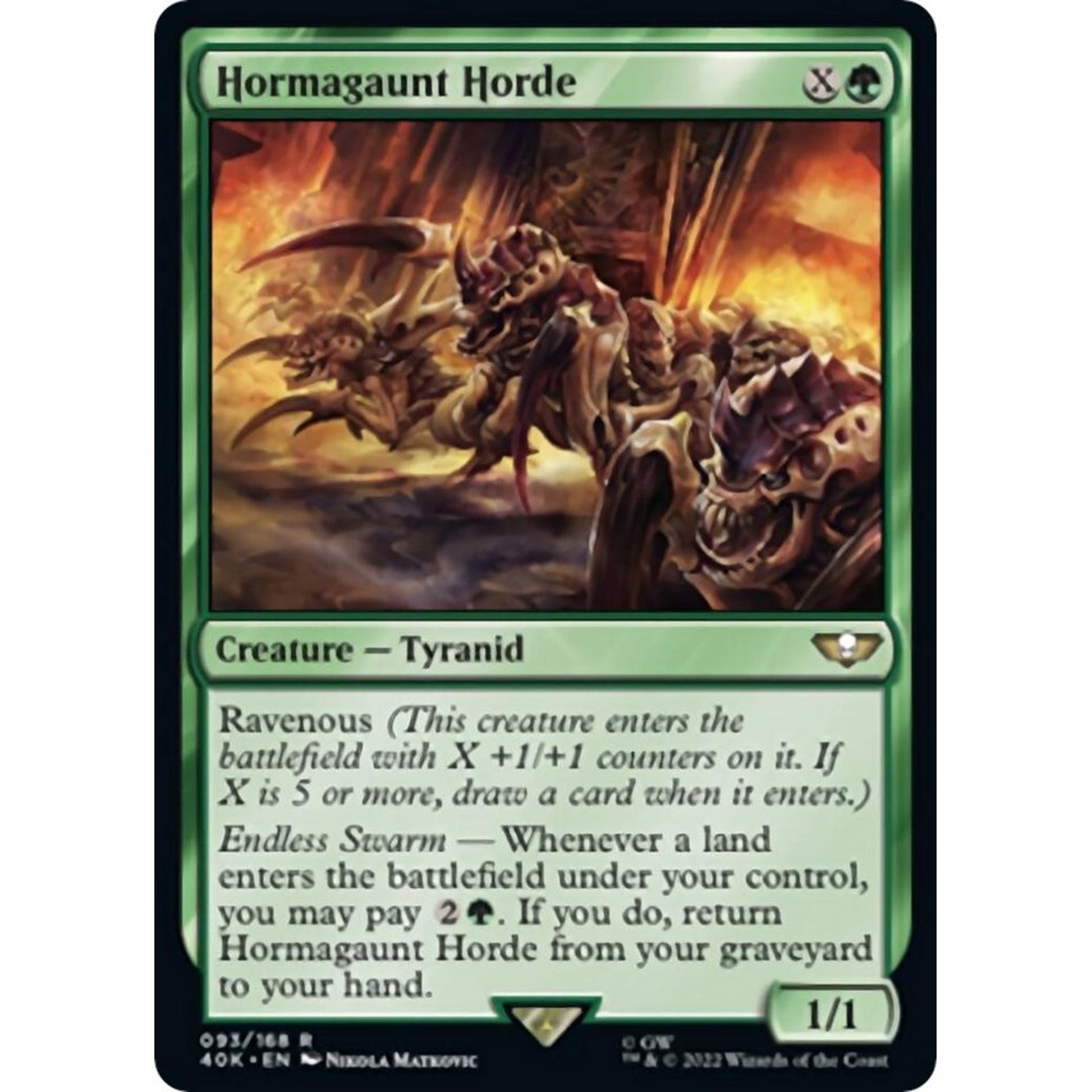 Image for Hormagaunt Horde (93) (40K) - Magic: The Gathering