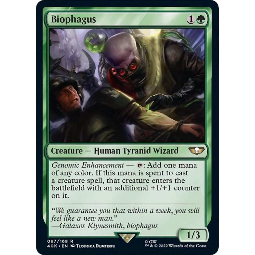 Image for Biophagus (87) (40K) - Magic: The Gathering