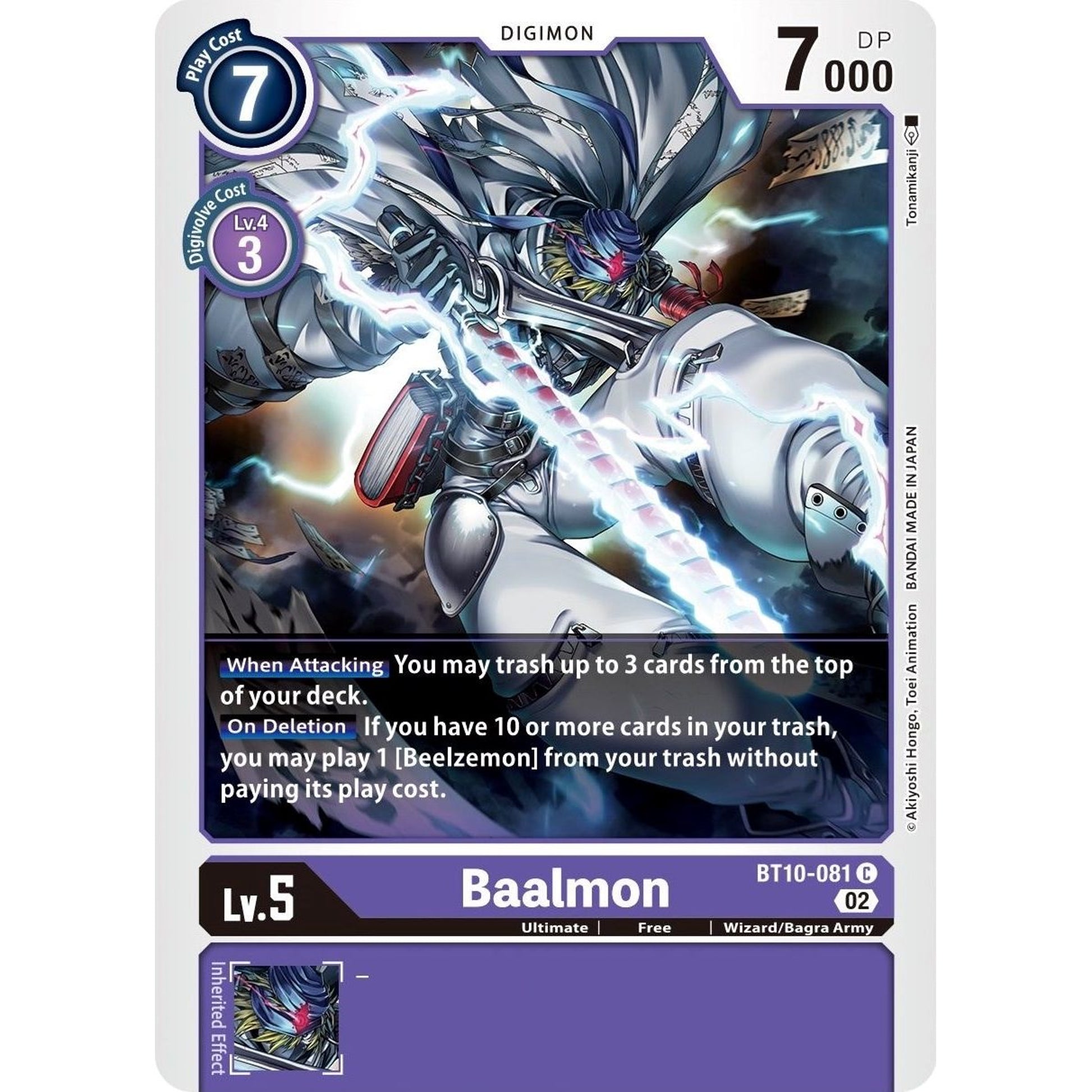 Image for Baalmon (BT10-081 C) (BT10) - Digimon Card Game