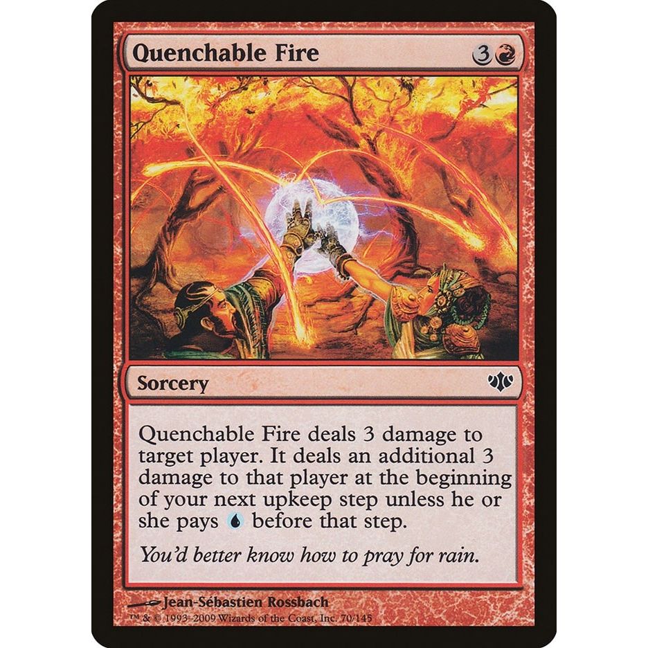 Image for Quenchable Fire (70) (CON) - Magic: The Gathering