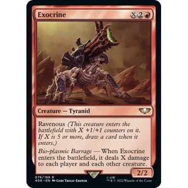 Image for Exocrine (Surge Foil) (76) (40K) - Magic: The Gathering
