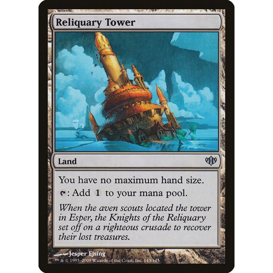 Image for Reliquary Tower (143) (CON) - Magic: The Gathering
